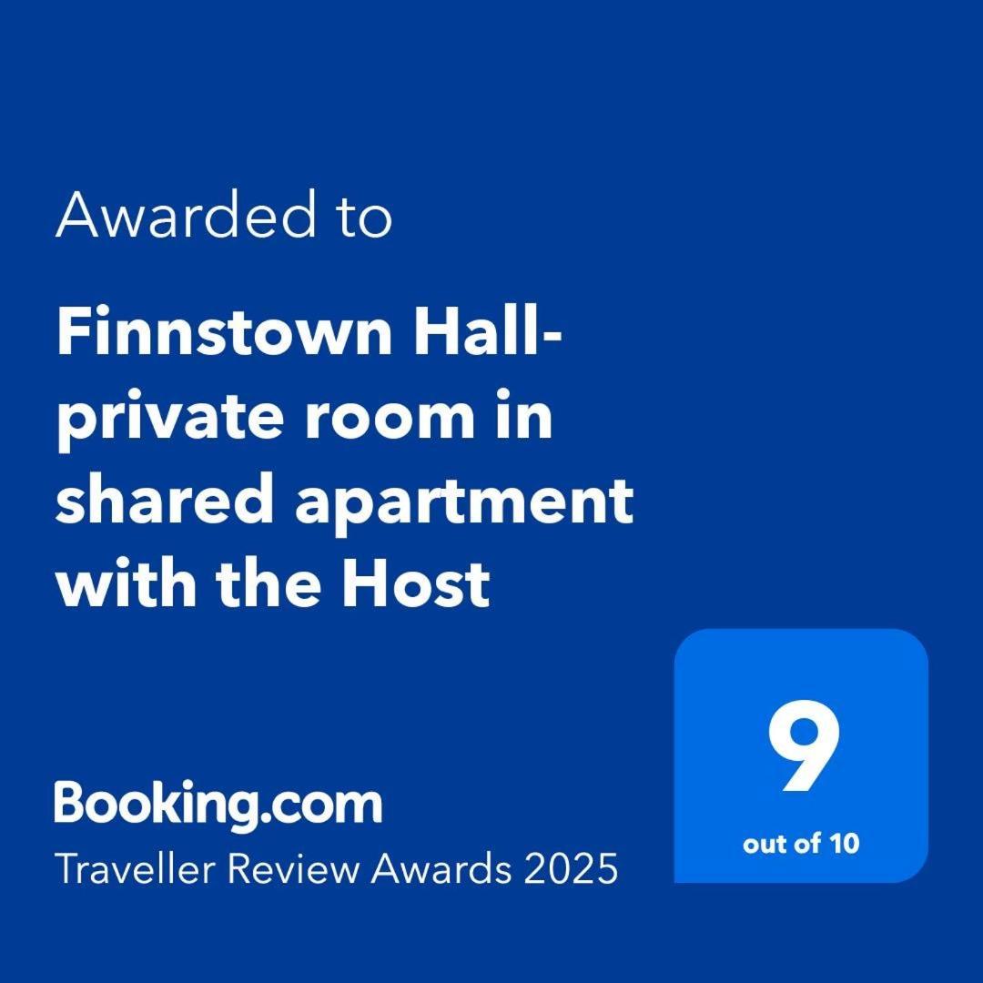 Finnstown Hall- Private Room In Shared Apartment With The Host 더블린 외부 사진